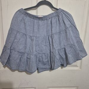 Mossimo Supply Co. Light Blue A-Line Skirt